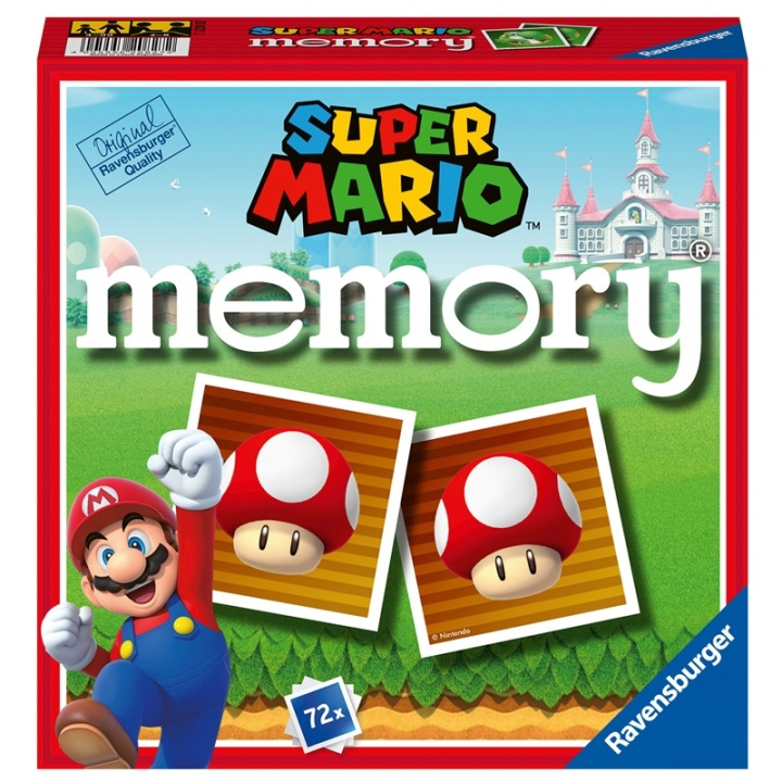 Ravensburger Super Mario memory i gruppen LEKSAKER, BARN- & BABYPRODUKTER / Spel / Sällskapsspel hos TP E-commerce Nordic AB (A18021)
