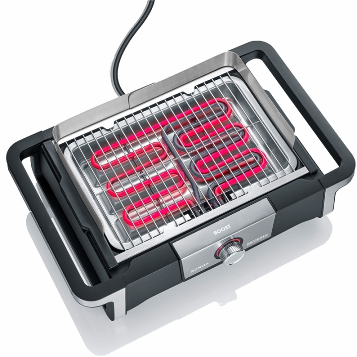 Severin Elgrill bord 500°C PG8113 VO GTS Senoa Boost i gruppen HEM, HUSHÅLL & TRÄDGÅRD / Trädgårdsprodukter / Grillar & Grilltillbehör hos TP E-commerce Nordic AB (A18035)