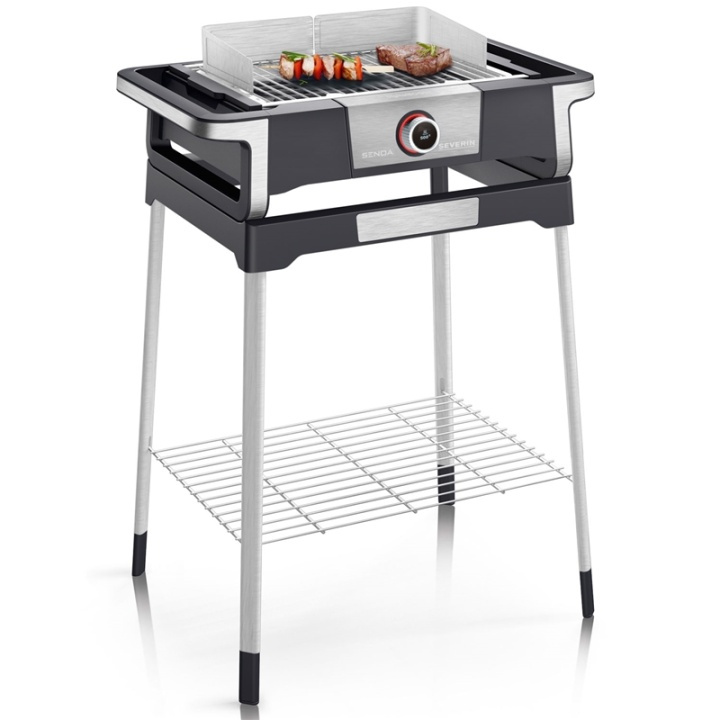 Severin Elgrill m.ben 500°C Senoa digi i gruppen HEM, HUSHÅLL & TRÄDGÅRD / Trädgårdsprodukter / Grillar & Grilltillbehör hos TP E-commerce Nordic AB (A18037)