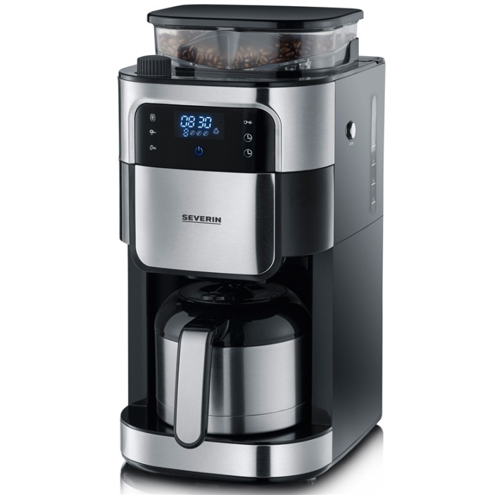 Severin Kaffebryggare Termos med Kvarn Touch KA4814 i gruppen HEM, HUSHÅLL & TRÄDGÅRD / Hushållsmaskiner / Kaffemaskiner & Tillbehör / Kaffebryggare hos TP E-commerce Nordic AB (A18042)