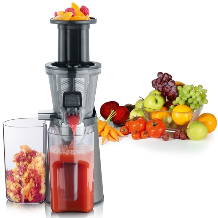 Severin Slow Juicer Stående, sorbet funktion,ES3571 i gruppen HEM, HUSHÅLL & TRÄDGÅRD / Hushållsmaskiner / Vatten & Juice / Juicepressar hos TP E-commerce Nordic AB (A18055)