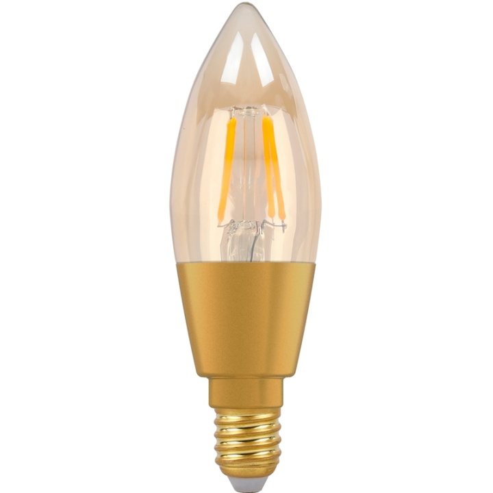 Smartline Filament LED-lampa E14 Kronlju i gruppen HEMELEKTRONIK / Belysning / LED-lampor hos TP E-commerce Nordic AB (A18070)