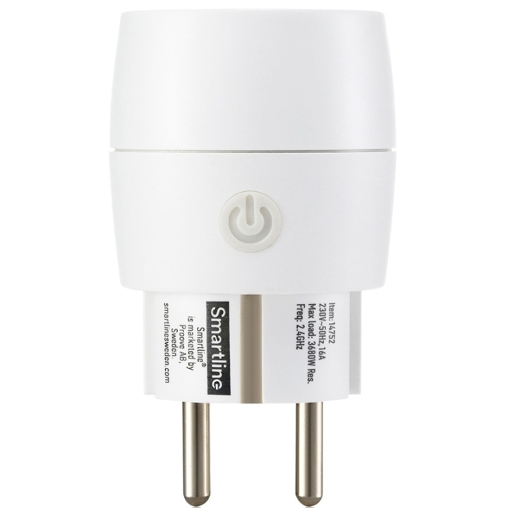 Smartline Smart plug max 3680W Bluetooth i gruppen HEM, HUSHÅLL & TRÄDGÅRD / Smarta hem / Smart plugs hos TP E-commerce Nordic AB (A18082)