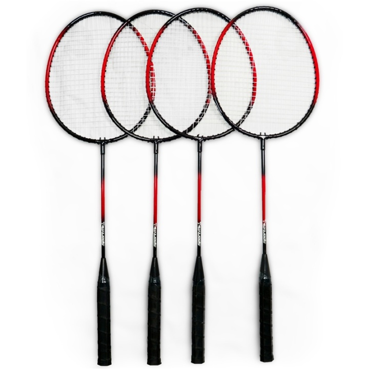 SportMe Badmintonset 4 spelare med nät i gruppen LEKSAKER, BARN- & BABYPRODUKTER / Uteleksaker / Sport & Spel hos TP E-commerce Nordic AB (A18097)