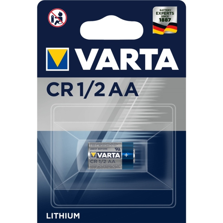 Varta CR1/2AA / 1/2AA 3V Lithium-bat i gruppen HEMELEKTRONIK / Batterier & Laddare / Batterier / Knappcell hos TP E-commerce Nordic AB (A18153)