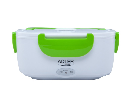 Adler Elektrisk Lunchlåda, Vit/Grön i gruppen HEM, HUSHÅLL & TRÄDGÅRD / Köksredskap / Lunchlådor & Matbehållare hos TP E-commerce Nordic AB (A18180)