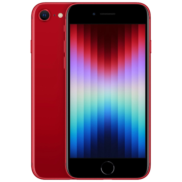 Apple iPhone SE 64GB (2022)(PRODUCT)RED i gruppen SMARTPHONE & SURFPLATTOR / Mobiltelefoner & smartphones hos TP E-commerce Nordic AB (A18266)