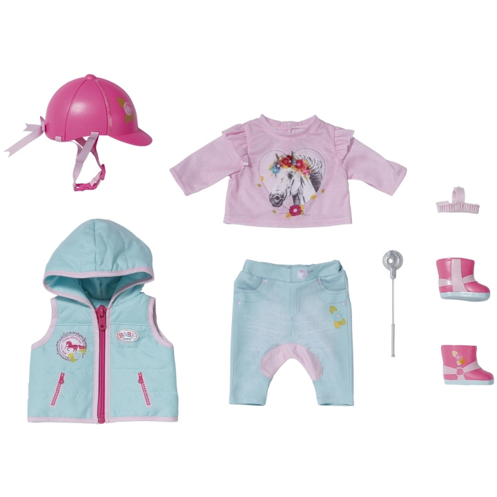 BABY Born Deluxe Riding Outfit 43cm i gruppen LEKSAKER, BARN- & BABYPRODUKTER / Leksaker / Dockor & Tillbehör hos TP E-commerce Nordic AB (A18270)