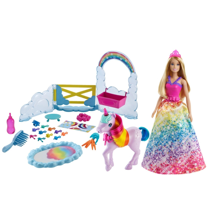 Barbie Rainbow Potty Unicorn Playset i gruppen LEKSAKER, BARN- & BABYPRODUKTER / Leksaker / Dockor & Tillbehör hos TP E-commerce Nordic AB (A18286)