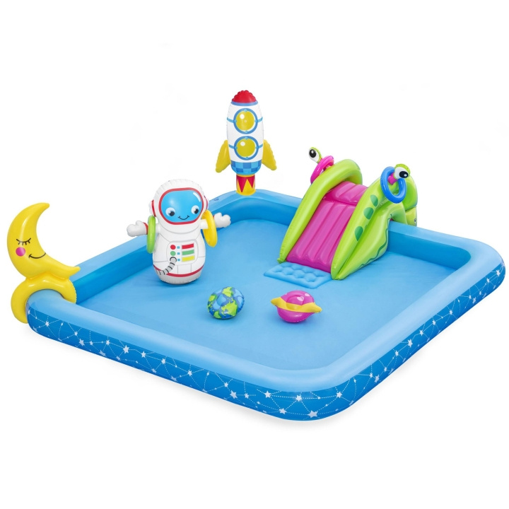 Bestway Little Astronaut Play Center 2,28x2,06m i gruppen LEKSAKER, BARN- & BABYPRODUKTER / Uteleksaker / Badleksaker & Vattenleksaker hos TP E-commerce Nordic AB (A18306)