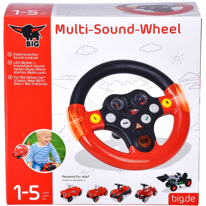 Big Multi-Sound-Wheel i gruppen LEKSAKER, BARN- & BABYPRODUKTER / Leksaker / Övriga leksaker hos TP E-commerce Nordic AB (A18322)