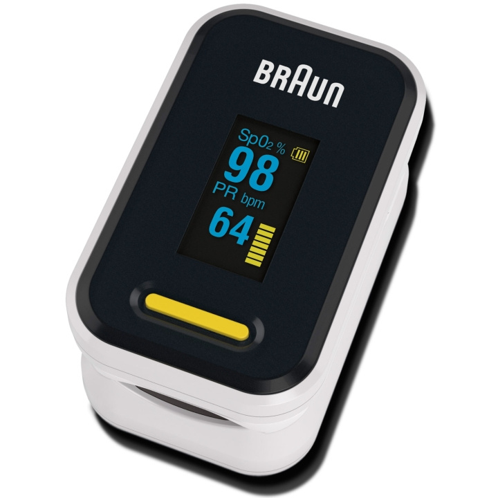 Braun Pulse Oximeter 1 YK-81C i gruppen SKÖNHET & HÄLSA / Hälsovård / Pulsoximetrar hos TP E-commerce Nordic AB (A18354)