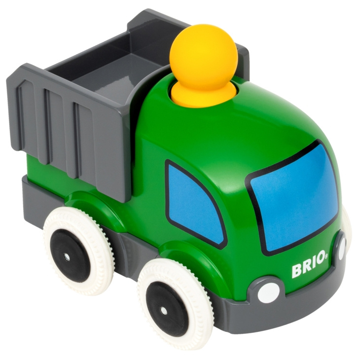 Brio 30286 Push & Go lastbil i gruppen LEKSAKER, BARN- & BABYPRODUKTER / Babyleksaker / Aktivitetsleksaker hos TP E-commerce Nordic AB (A18364)