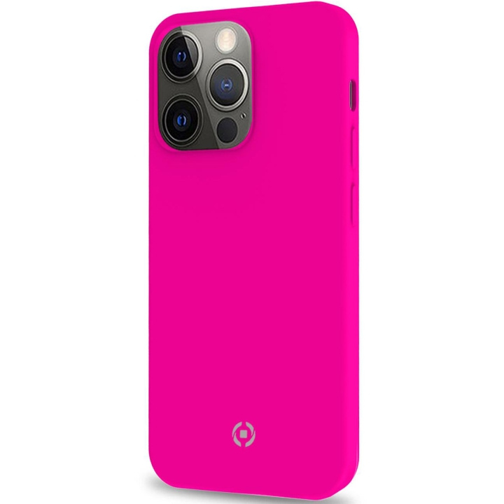 Celly Cromo Soft rubber case iPhone 13 Pro Fl Pink i gruppen SMARTPHONE & SURFPLATTOR / Mobilskydd / Apple / iPhone 13 Pro / Skal hos TP E-commerce Nordic AB (A18384)