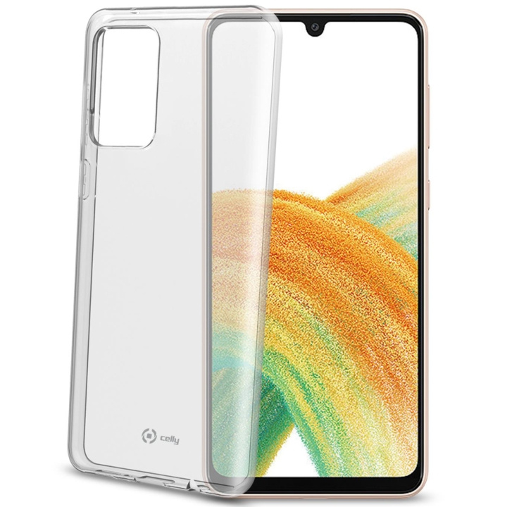 Celly Gelskin TPU Cover Galaxy A33 5G/Enterprise ed i gruppen SMARTPHONE & SURFPLATTOR / Mobilskydd / Samsung hos TP E-commerce Nordic AB (A18397)