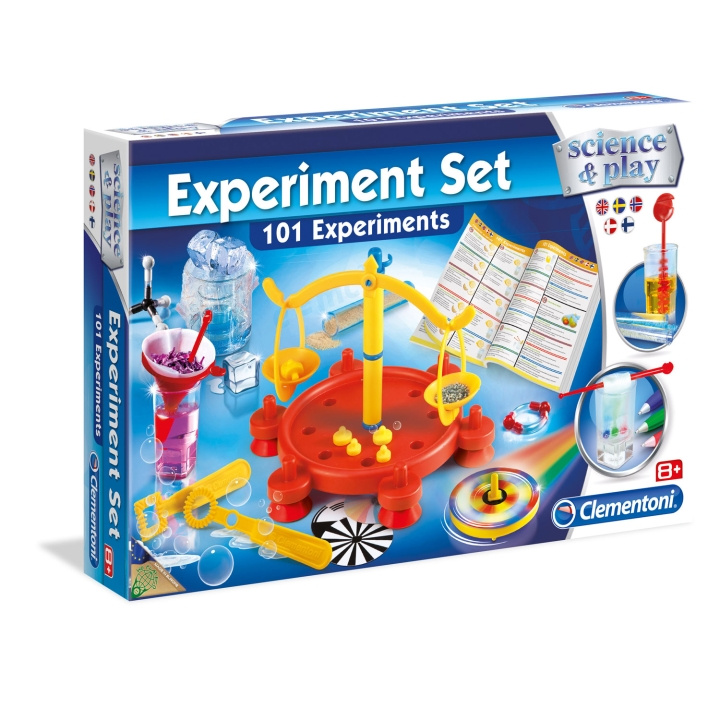 Clementoni Experiment Set - 101 experime. i gruppen LEKSAKER, BARN- & BABYPRODUKTER / Leksaker / Experiment & DIY hos TP E-commerce Nordic AB (A18527)