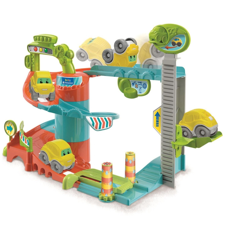 Clementoni Fun Garage (100% Recycled) i gruppen LEKSAKER, BARN- & BABYPRODUKTER / Leksaker / Bilbanor hos TP E-commerce Nordic AB (A18528)