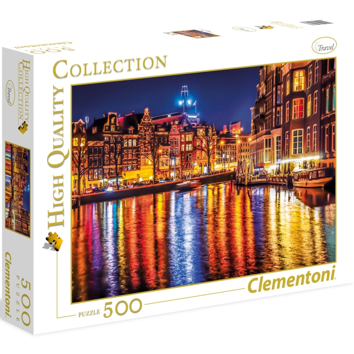 Clementoni High Quality Collection Amsterdam 500pcs. i gruppen LEKSAKER, BARN- & BABYPRODUKTER / Leksaker / Barnpussel hos TP E-commerce Nordic AB (A18529)