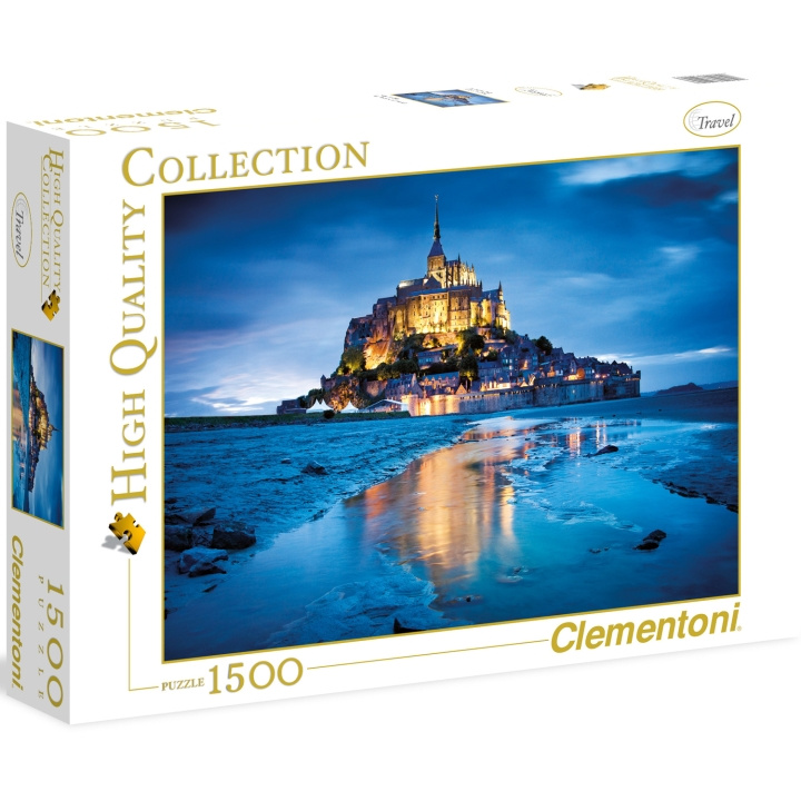 Clementoni High Quality Collection Le Mont Saint 1500pcs i gruppen SPORT, FRITID & HOBBY / Hobby / Pussel hos TP E-commerce Nordic AB (A18530)