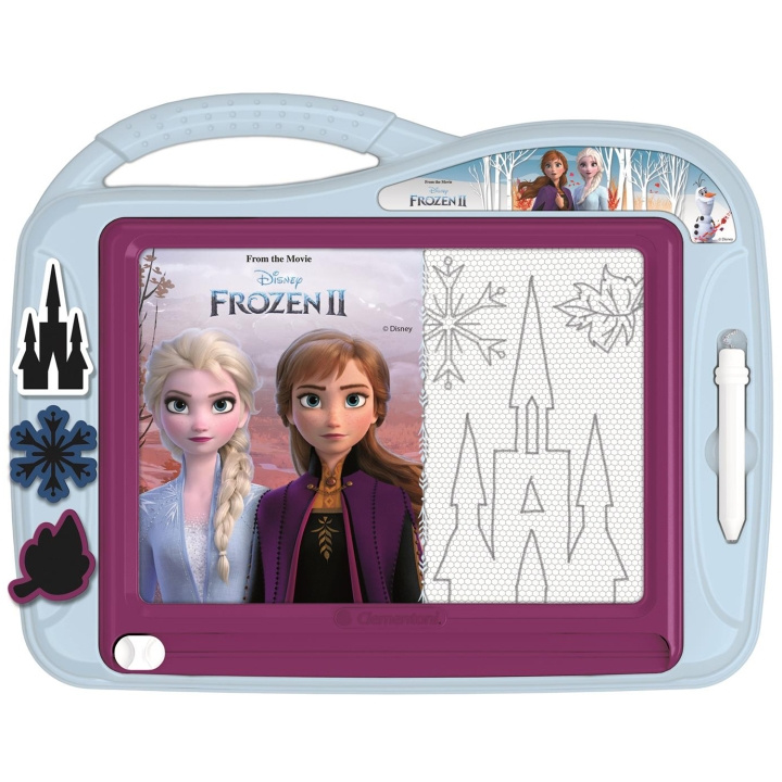 Clementoni Magnetic Board Frozen 2 i gruppen LEKSAKER, BARN- & BABYPRODUKTER / Leksaker / Rita & Räkna hos TP E-commerce Nordic AB (A18539)