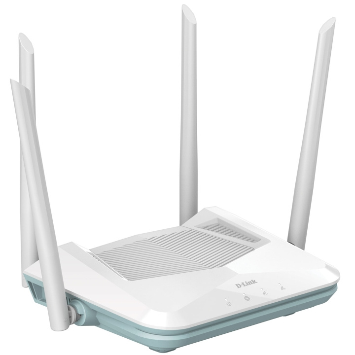 D-Link Eagle Pro AI AX1500 WiFi 6 Smart Router i gruppen DATORER & KRINGUTRUSTNING / Nätverk / Routrar / 150-300 Mbit/s hos TP E-commerce Nordic AB (A18629)