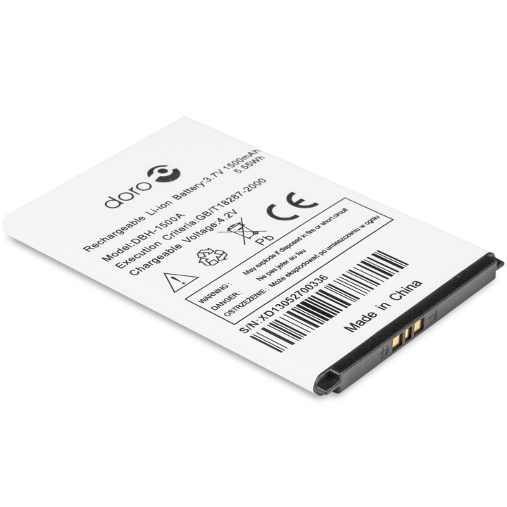 Doro Battery 7031/7081 Blister i gruppen SMARTPHONE & SURFPLATTOR / Övriga tillbehör / Mobilbatterier hos TP E-commerce Nordic AB (A18637)