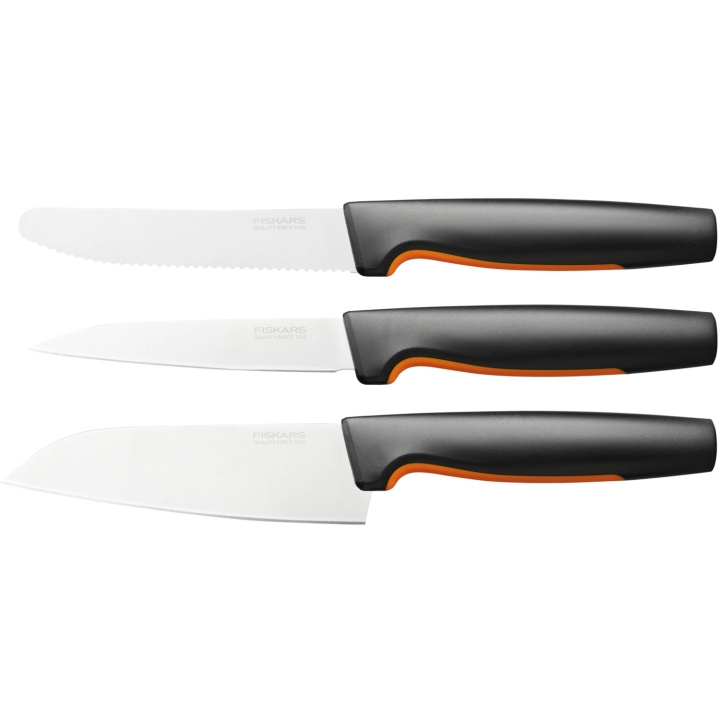 Fiskars Favoritknivset, 3 delar FF i gruppen HEM, HUSHÅLL & TRÄDGÅRD / Köksredskap / Köksknivar & Knivslipar hos TP E-commerce Nordic AB (A18678)