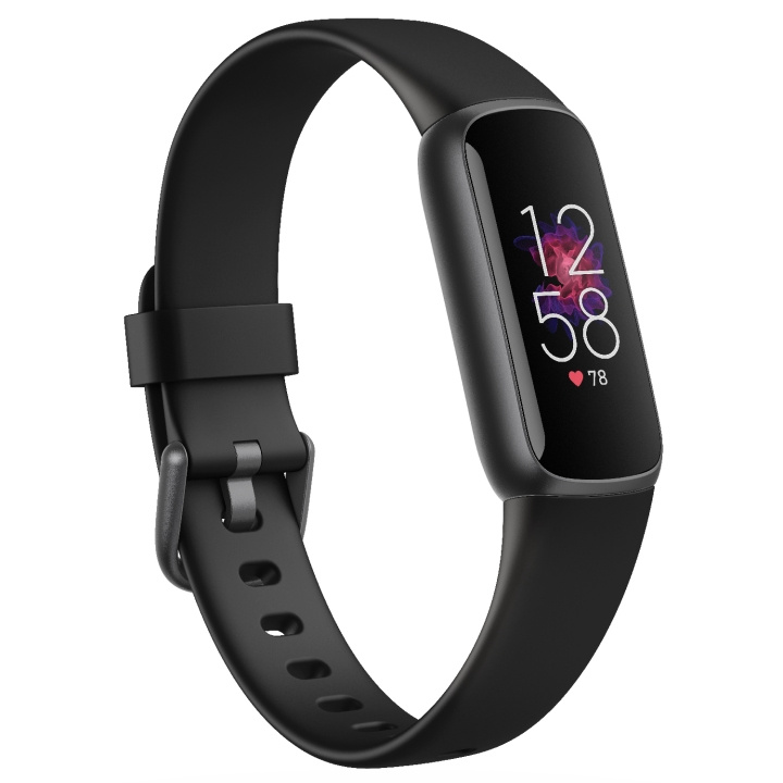 Fitbit Luxe, Black/Graphite i gruppen SPORT, FRITID & HOBBY / Smartwatch & Aktivitetsarmband / Aktivitetsarmband hos TP E-commerce Nordic AB (A18718)