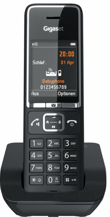 Gigaset Comfort 550 i gruppen HEMELEKTRONIK / Ljud & Bild / Fast telefoni / Trådlösa telefoner hos TP E-commerce Nordic AB (A18742)