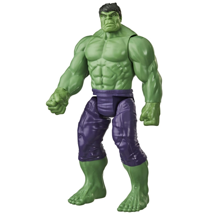 Hasbro Avengers Titan Hero Deluxe Hulk i gruppen LEKSAKER, BARN- & BABYPRODUKTER / Leksaker / Figurer & Miniatyrer hos TP E-commerce Nordic AB (A18774)