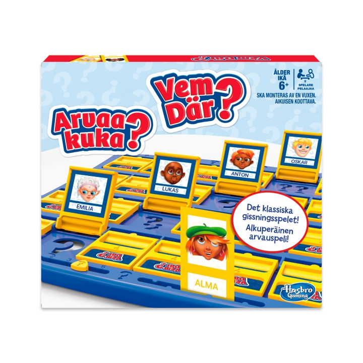 Hasbro Guess Who SE/FI i gruppen LEKSAKER, BARN- & BABYPRODUKTER / Spel / Sällskapsspel hos TP E-commerce Nordic AB (A18780)