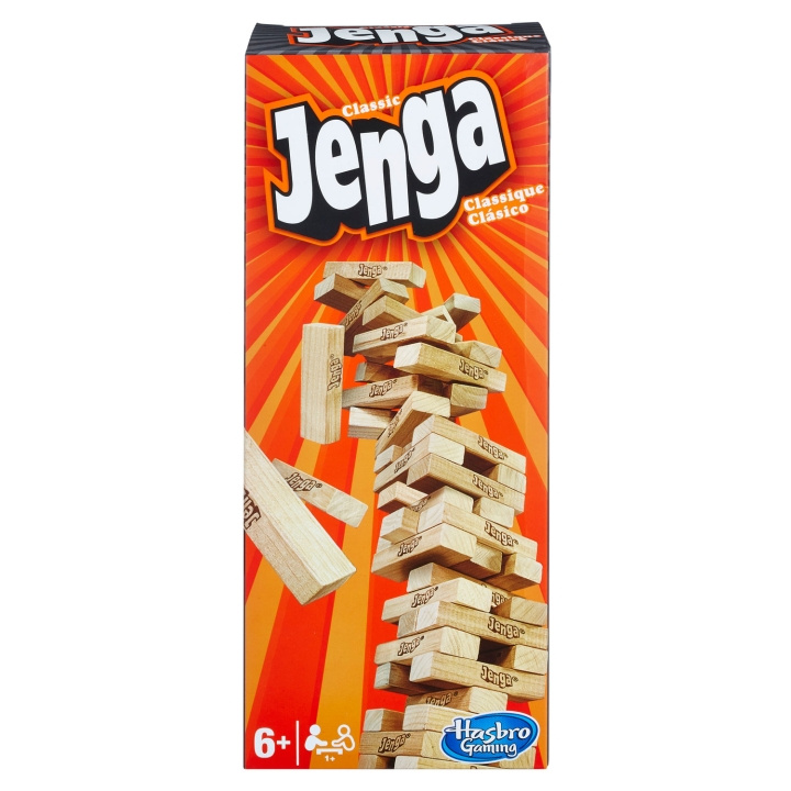 Hasbro Jenga i gruppen LEKSAKER, BARN- & BABYPRODUKTER / Leksaker / Sällskapsspel / Familjespel hos TP E-commerce Nordic AB (A18781)