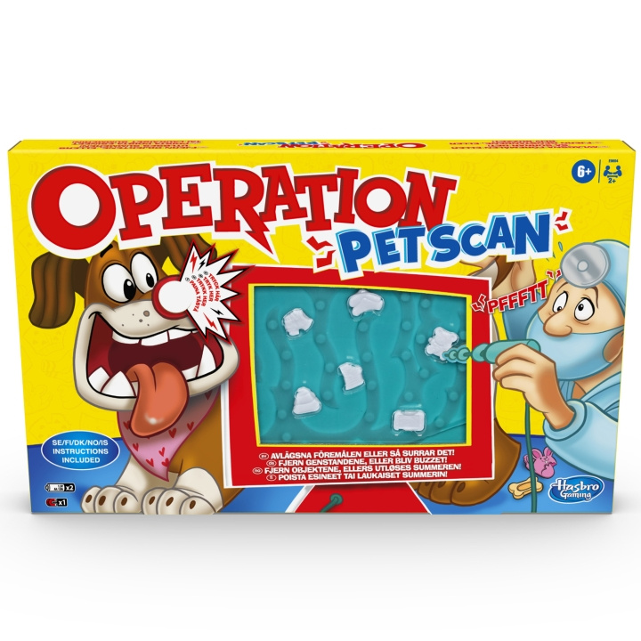 Hasbro Operation Pet Scan i gruppen LEKSAKER, BARN- & BABYPRODUKTER / Spel / Sällskapsspel hos TP E-commerce Nordic AB (A18794)
