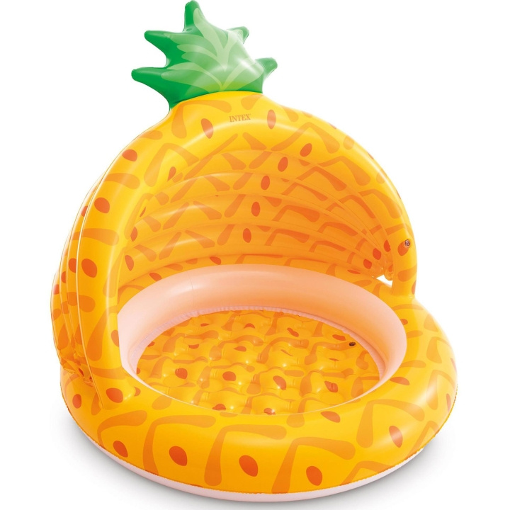 Intex Pineapple Baby Pool 102cm x 94cm i gruppen LEKSAKER, BARN- & BABYPRODUKTER / Uteleksaker / Badleksaker & Vattenleksaker hos TP E-commerce Nordic AB (A18830)