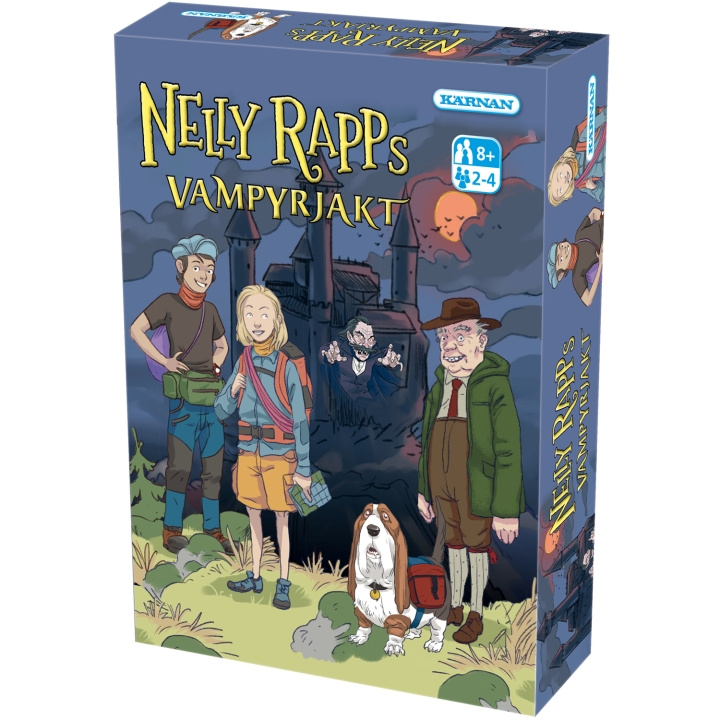 Kärnan Nelly Rapps Vampyrjakt i gruppen LEKSAKER, BARN- & BABYPRODUKTER / Spel / Sällskapsspel hos TP E-commerce Nordic AB (A18869)