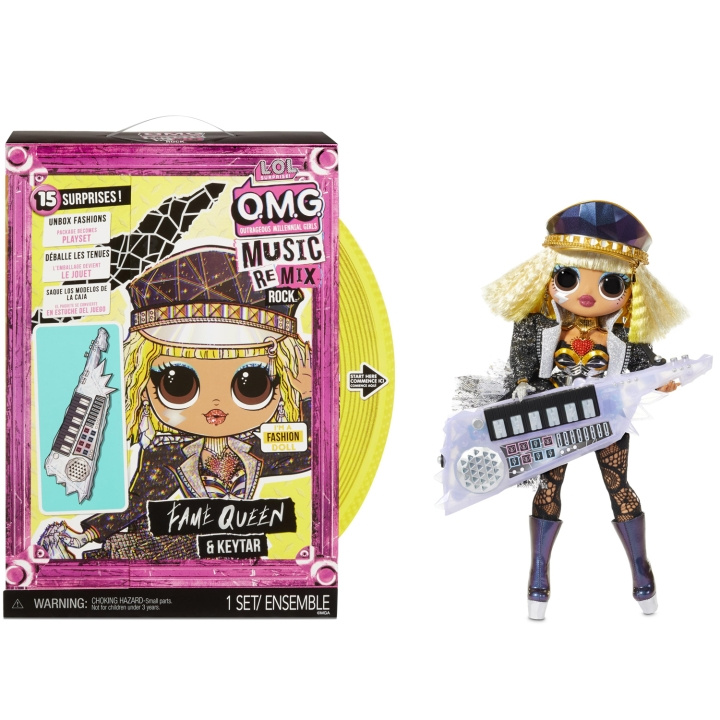 L.O.L. Surprise! Surprise OMG Remix Rock- Fame Queen and Keyt i gruppen LEKSAKER, BARN- & BABYPRODUKTER / Leksaker / Övriga leksaker hos TP E-commerce Nordic AB (A18896)