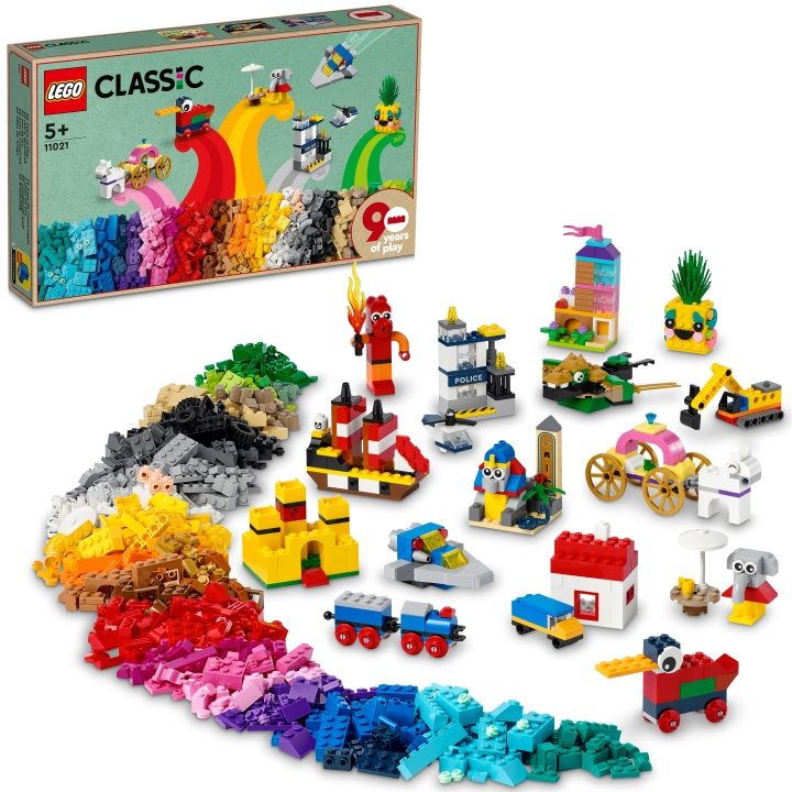 LEGO Classic - 90 år av lek 11021 i gruppen LEKSAKER, BARN- & BABYPRODUKTER / Leksaker / Byggleksaker / Lego hos TP E-commerce Nordic AB (A18930)
