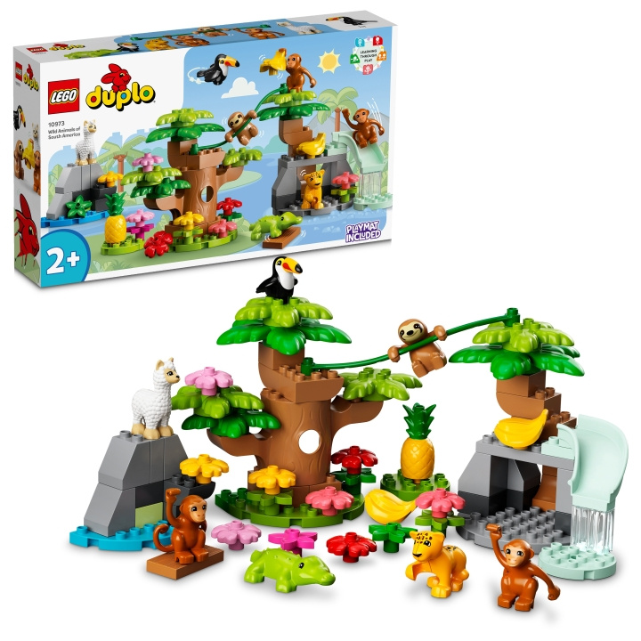 LEGO DUPLO - Sydamerikas vilda djur i gruppen LEKSAKER, BARN- & BABYPRODUKTER / Leksaker / Byggleksaker / Lego hos TP E-commerce Nordic AB (A18952)