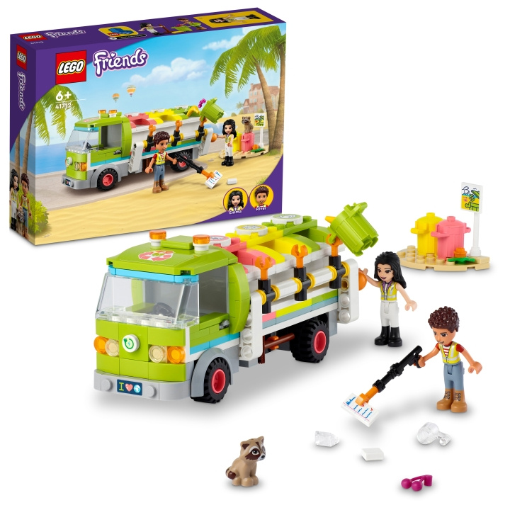 LEGO Friends - Återvinningsbil 41712 i gruppen LEKSAKER, BARN- & BABYPRODUKTER / Leksaker / Byggleksaker / Lego hos TP E-commerce Nordic AB (A18965)