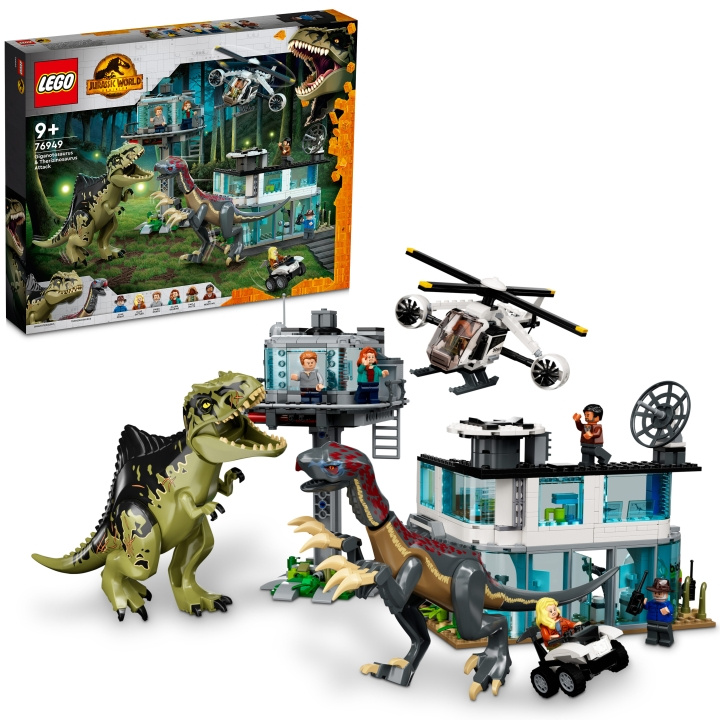 LEGO Giganotosaurus & therizinosaurus Attack 76949 i gruppen LEKSAKER, BARN- & BABYPRODUKTER / Leksaker / Byggleksaker / Lego hos TP E-commerce Nordic AB (A18967)