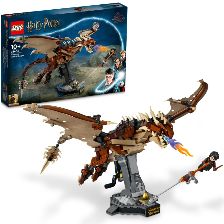 LEGO Harry Potter - Ungersk Taggsvansdrake 76406 i gruppen LEKSAKER, BARN- & BABYPRODUKTER / Leksaker / Byggleksaker / Lego hos TP E-commerce Nordic AB (A18972)