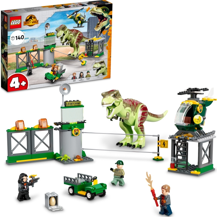 LEGO Jurassic World - T-Rex Dinosaurieflykt 76944 i gruppen LEKSAKER, BARN- & BABYPRODUKTER / Leksaker / Byggleksaker / Lego hos TP E-commerce Nordic AB (A18982)