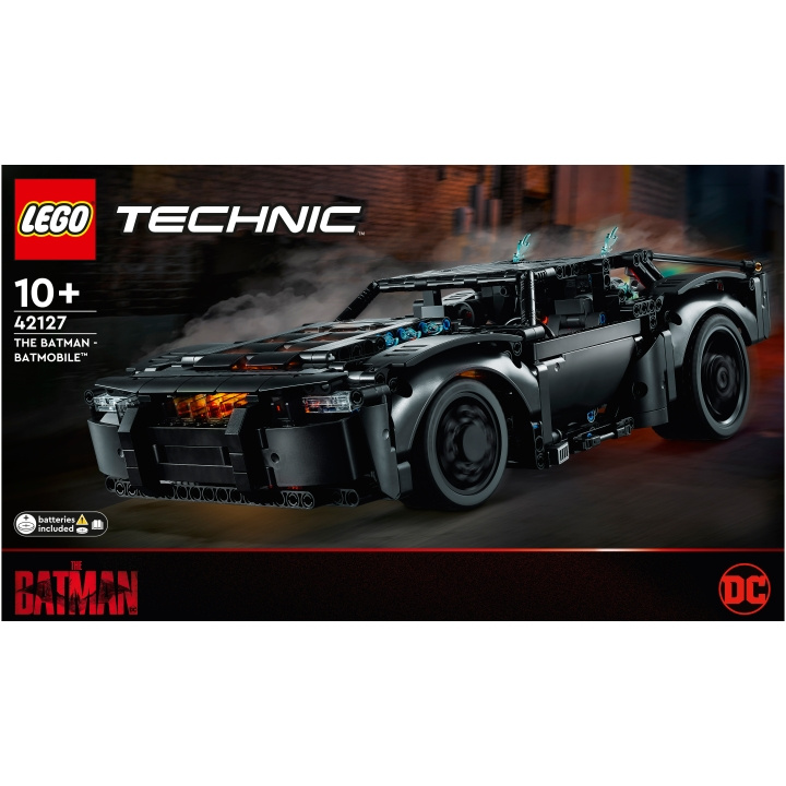 LEGO Technic - Batman Batmobilen 42127 i gruppen LEKSAKER, BARN- & BABYPRODUKTER / Leksaker / Byggleksaker / Lego hos TP E-commerce Nordic AB (A19017)