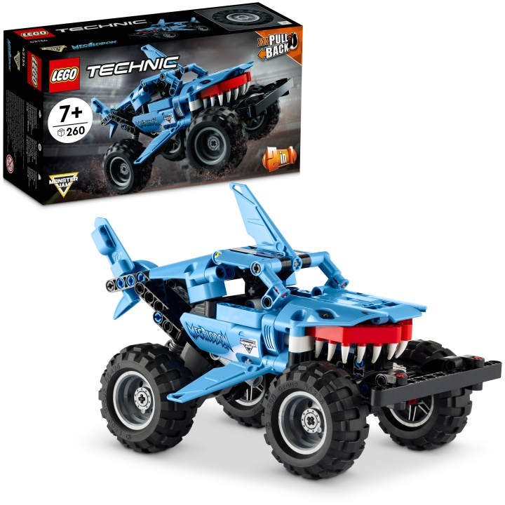 LEGO Technic - Monster Jam Megalodon 42134 i gruppen LEKSAKER, BARN- & BABYPRODUKTER / Leksaker / Byggleksaker / Lego hos TP E-commerce Nordic AB (A19019)