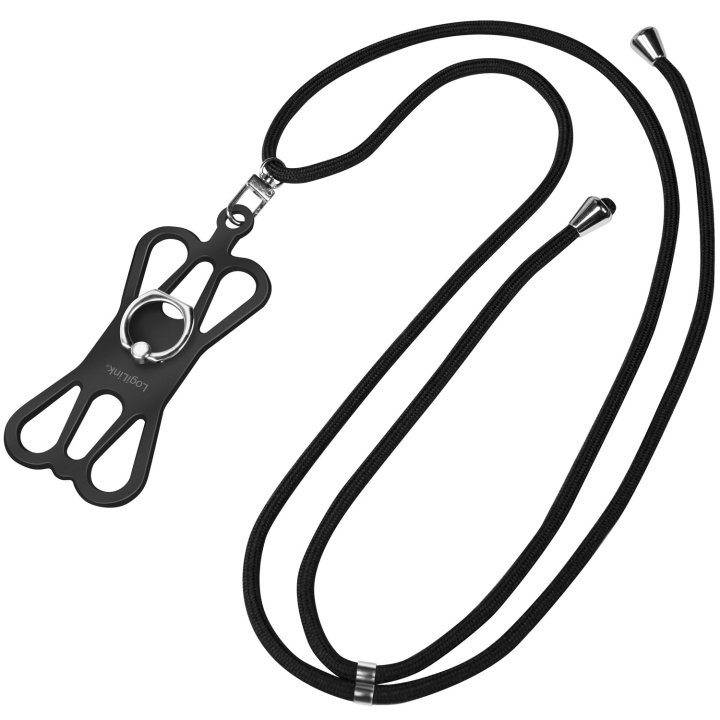 LogiLink Mobilhalsband för smartphone max 6,7 Svart i gruppen SMARTPHONE & SURFPLATTOR / Mobilskydd / Universalskydd / Skal hos TP E-commerce Nordic AB (A19046)