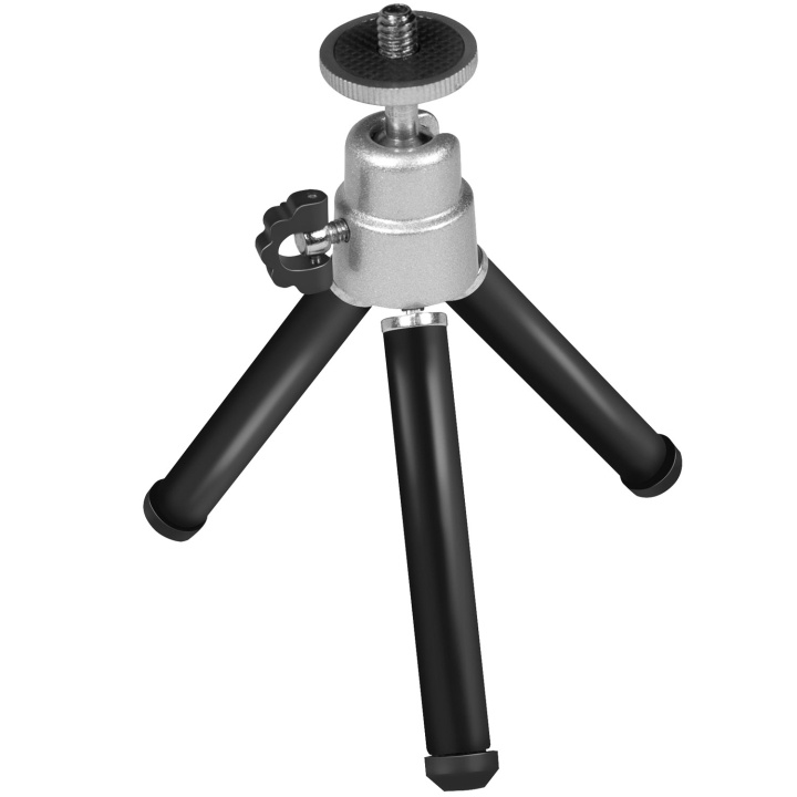 LogiLink Portabel tripod, mini. Höjdjusterbara ben i gruppen HEMELEKTRONIK / Foto & Video / Fotoutrustning / Stativ hos TP E-commerce Nordic AB (A19053)