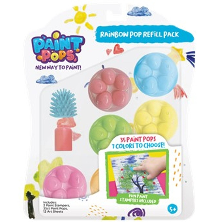 Paint Pops Rainbow Pop Refill Kit i gruppen LEKSAKER, BARN- & BABYPRODUKTER / Leksaker / Rita & Räkna hos TP E-commerce Nordic AB (A19175)