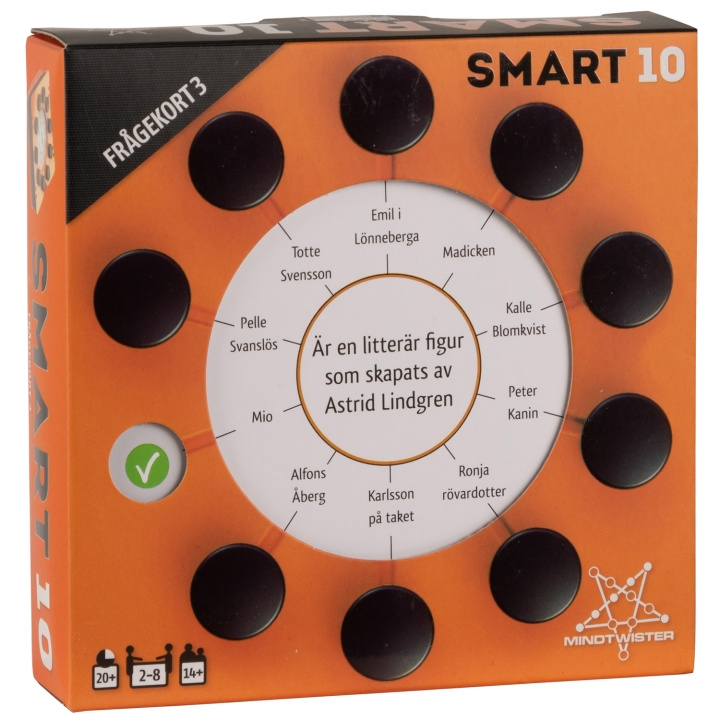 Peliko Smart10 Extra 3 i gruppen LEKSAKER, BARN- & BABYPRODUKTER / Spel / Sällskapsspel hos TP E-commerce Nordic AB (A19201)