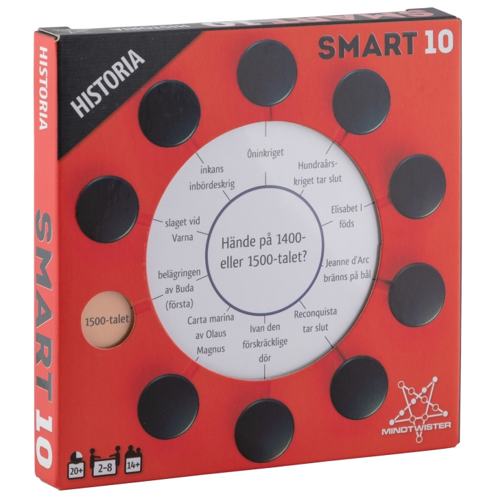 Peliko Smart10 Historia och Politik i gruppen LEKSAKER, BARN- & BABYPRODUKTER / Spel / Sällskapsspel hos TP E-commerce Nordic AB (A19202)