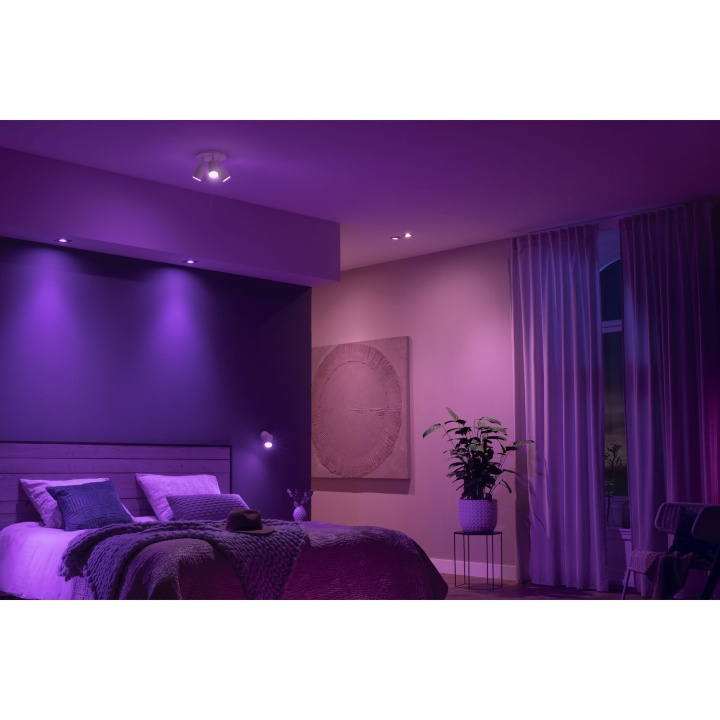 Philips Hue Centura inf. spot White Color Rund Alu i gruppen HEM, HUSHÅLL & TRÄDGÅRD / Smarta hem / Smart belysning hos TP E-commerce Nordic AB (A19226)